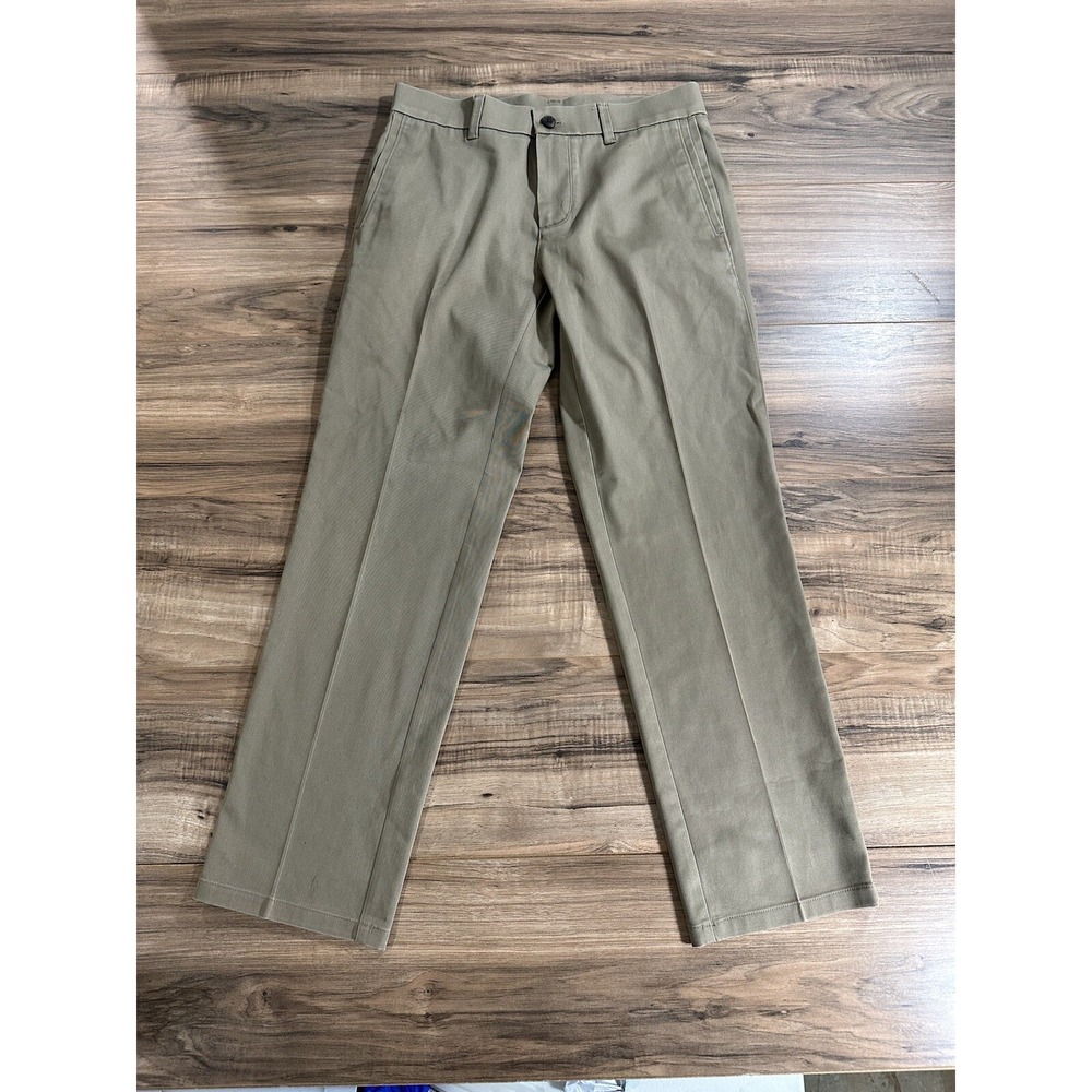 Hagger H26 Men's Casual Dress‎ Pants Beige Size 30 X 30